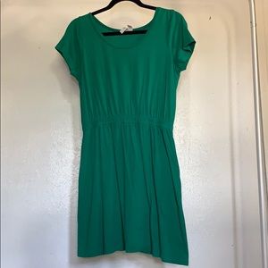 Green dress